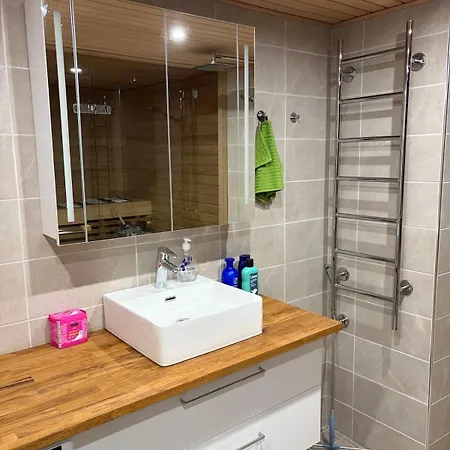 Apartmán Soukka Seaside, Modern Townhouse With Private Sauna & Bbq *